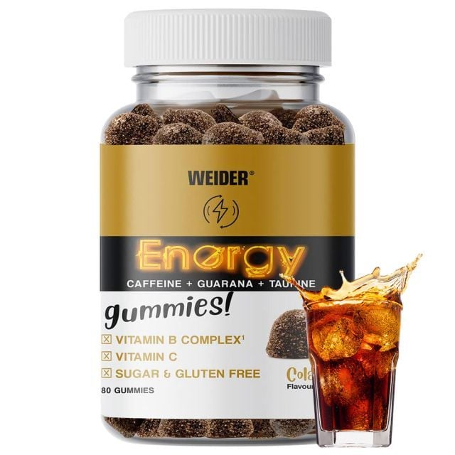 Weider Energy 80 želé bonbonů s příchutí coly