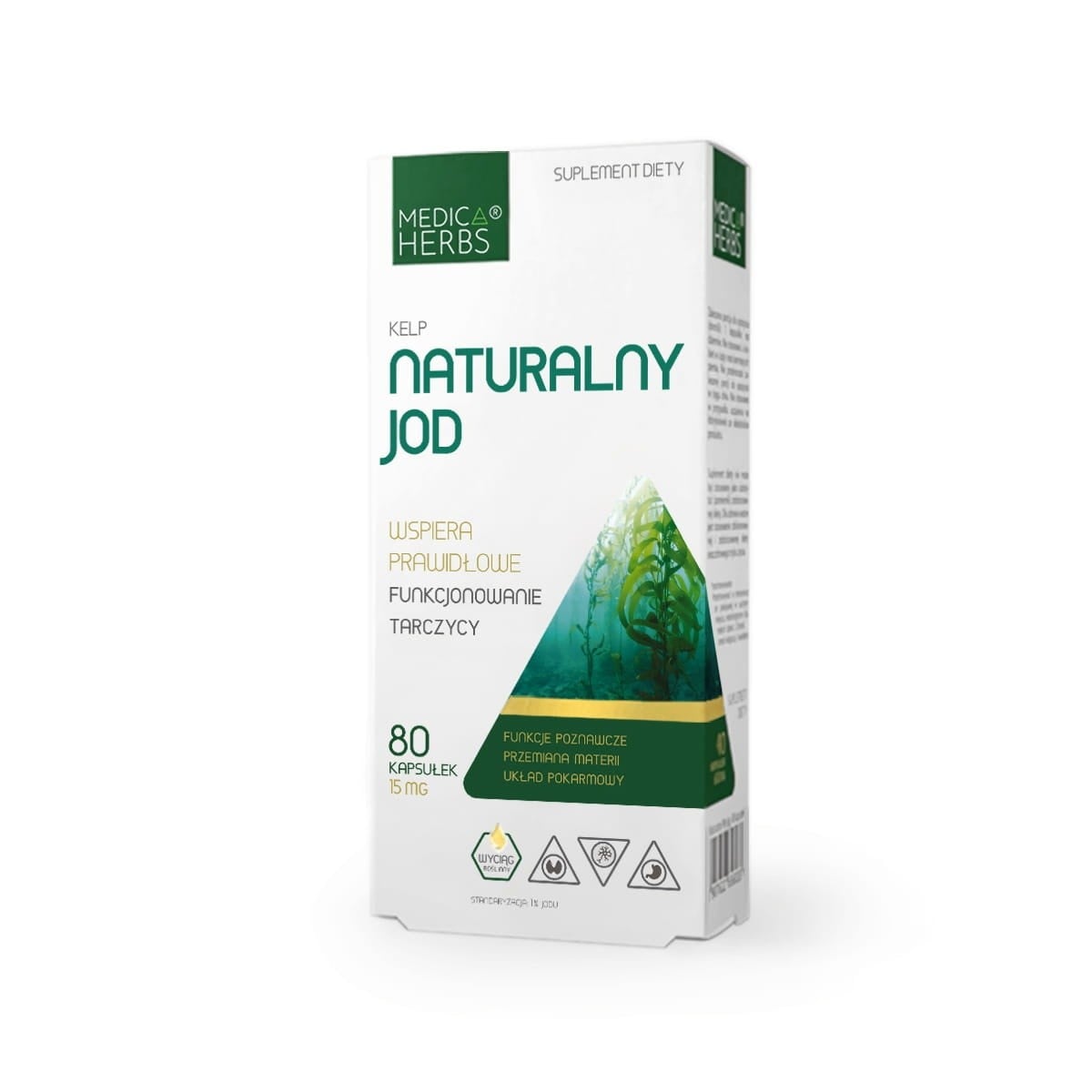 Medica Herbs Přírodní jód 80 kapslí