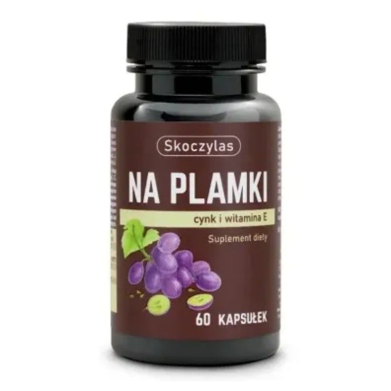 Skoczylas Na Plamki zinok, betakarotén, vitamín E 60 kapsúl