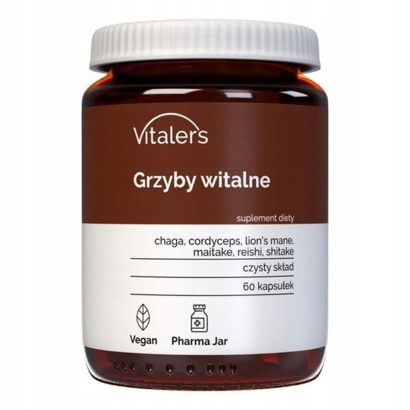 Vitaler's Vitálne huby 60 kapsúl