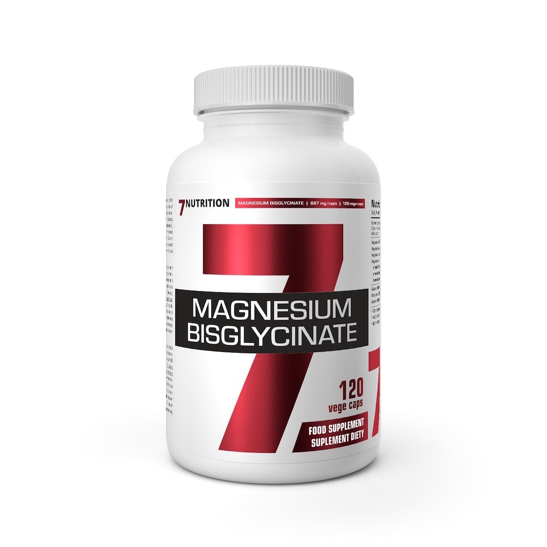7Nutrition Magnesium Bisglycinate 120 veganských kapslí