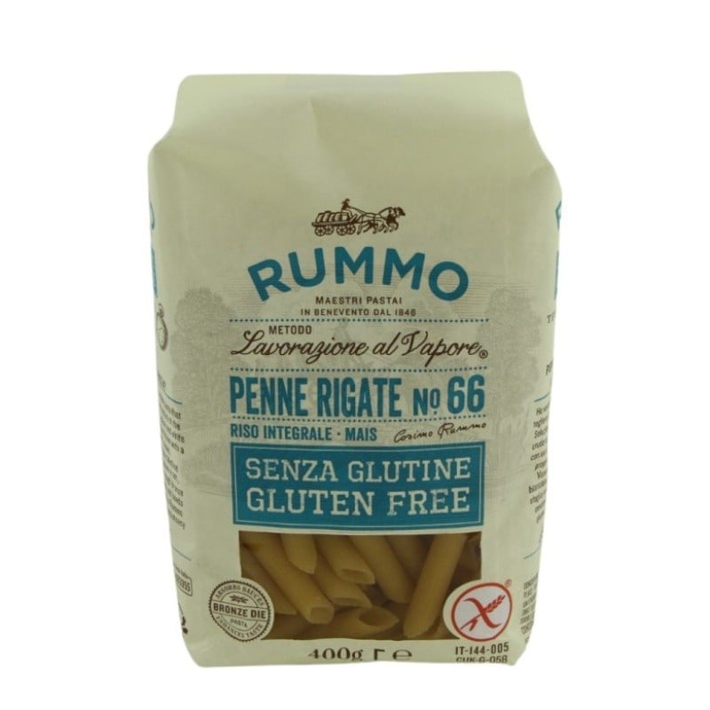 RUMMO Penne N.66 talianske bezlepkové cestoviny rúrky 400 g