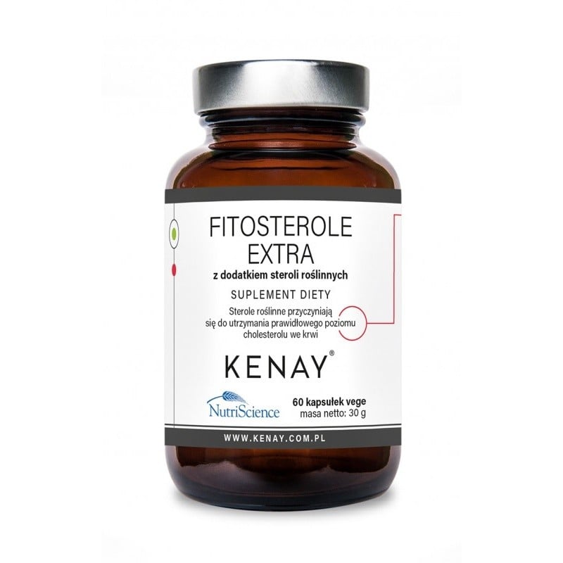 Kenay Fytosteroly EXTRA s přídavkem rostlinných sterolů 60 kapslí