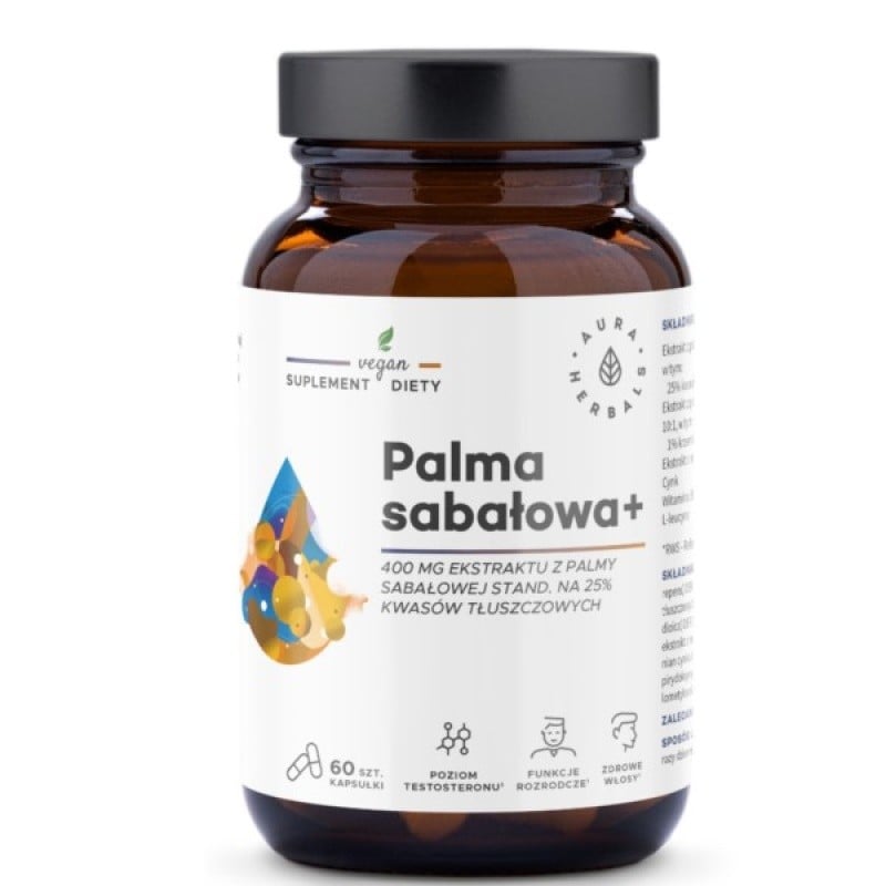 Aura Herbals Serenoa plazivá 400 mg 60 kapslí