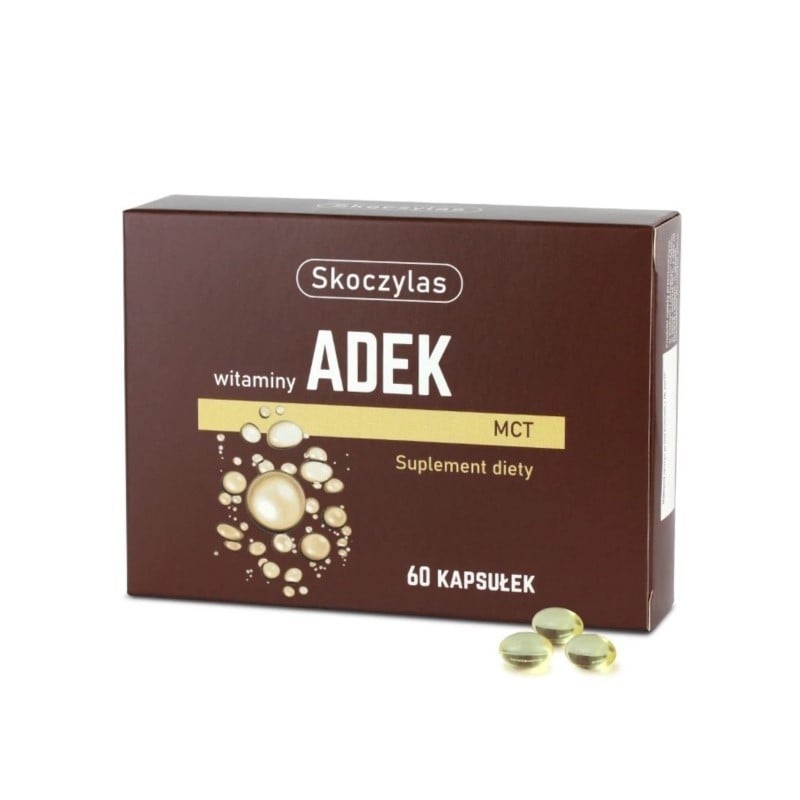 Skoczylas Vitaminy ADEK MCT 60 měkkých kapslí