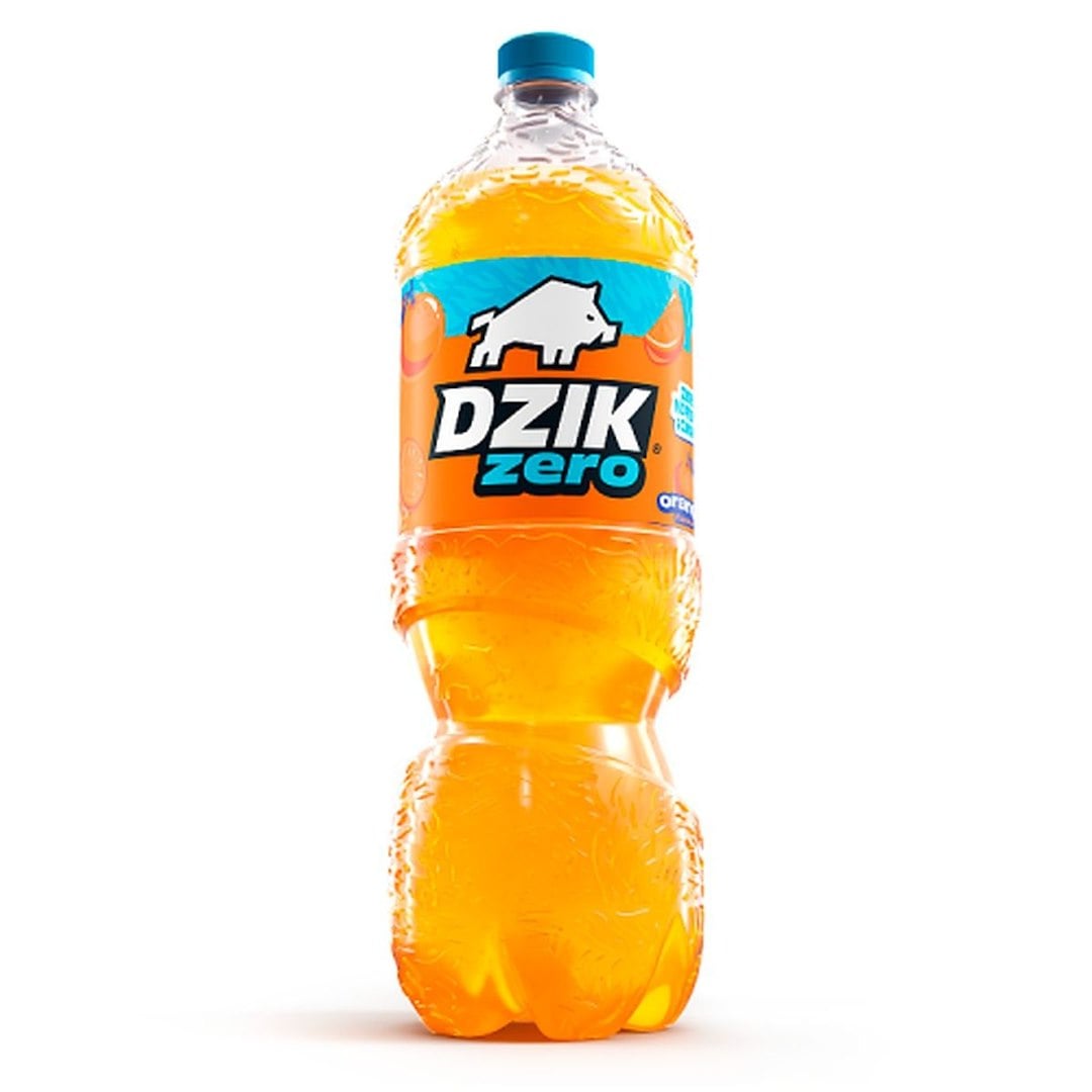 WK DZIK Zero Orange perlivý nápoj 1,5 l