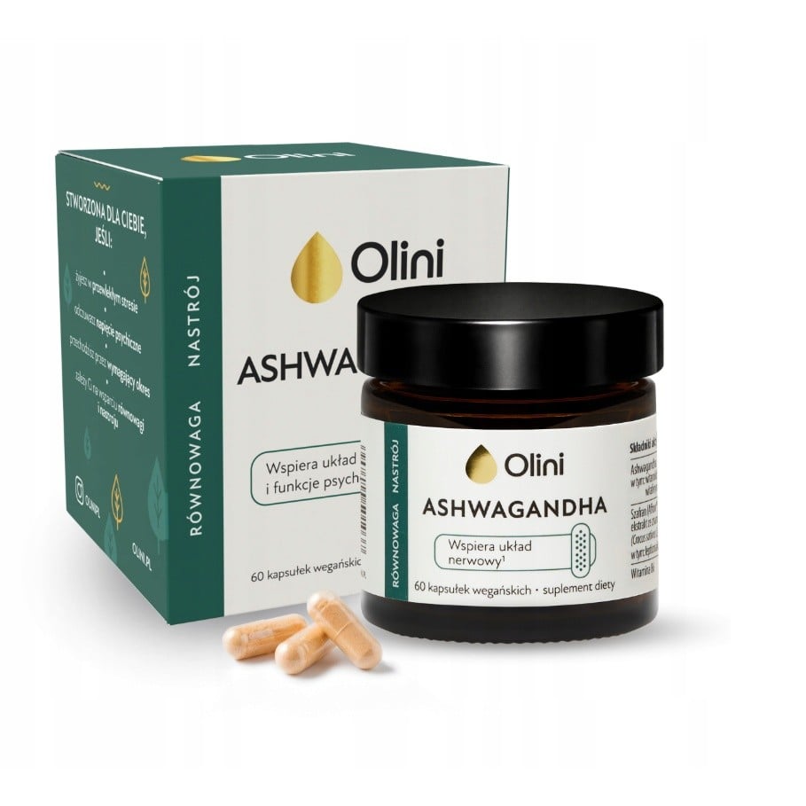 Olini Ashwagandha 60 veganských kapslí