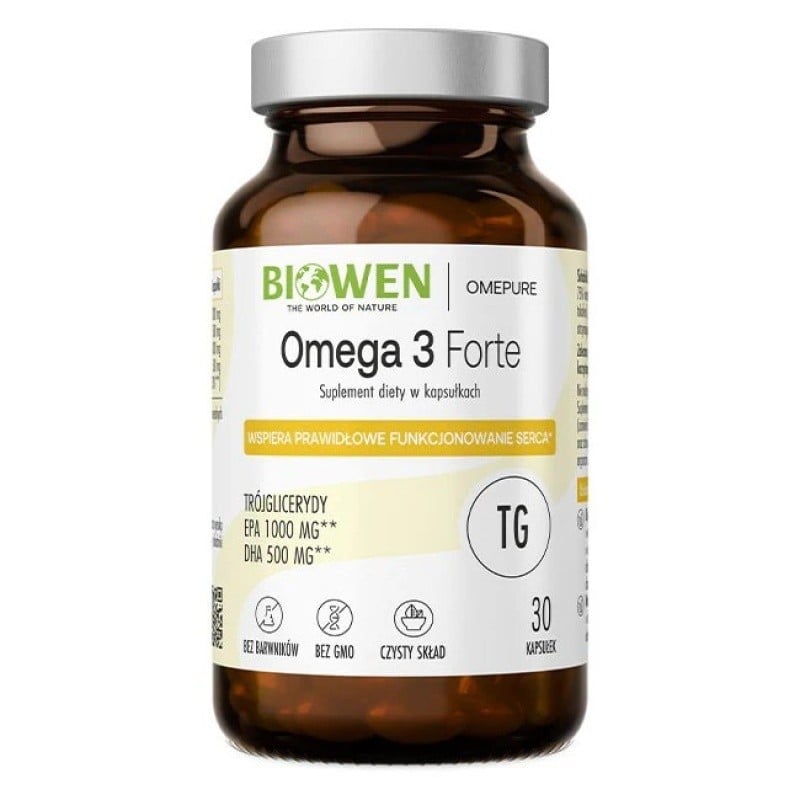 Biowen Omega 3 Forte 30 kapsúl