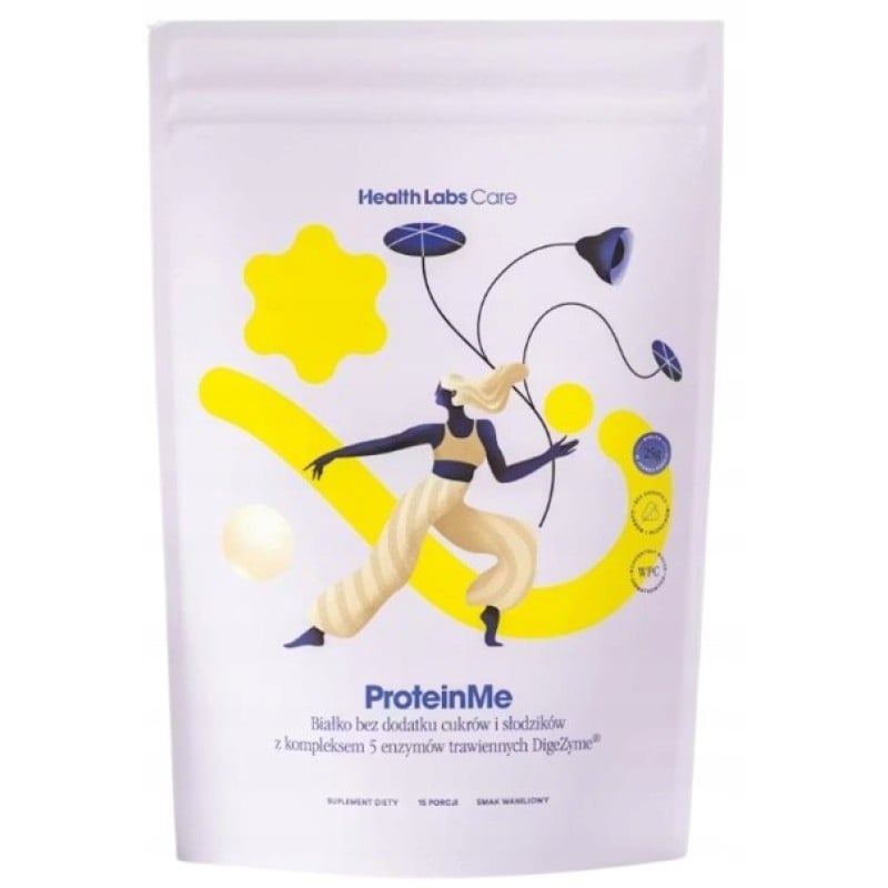 Health Labs Care ProteinMe proteín s vanilkovou príchuťou 472,5 g 15 dávok