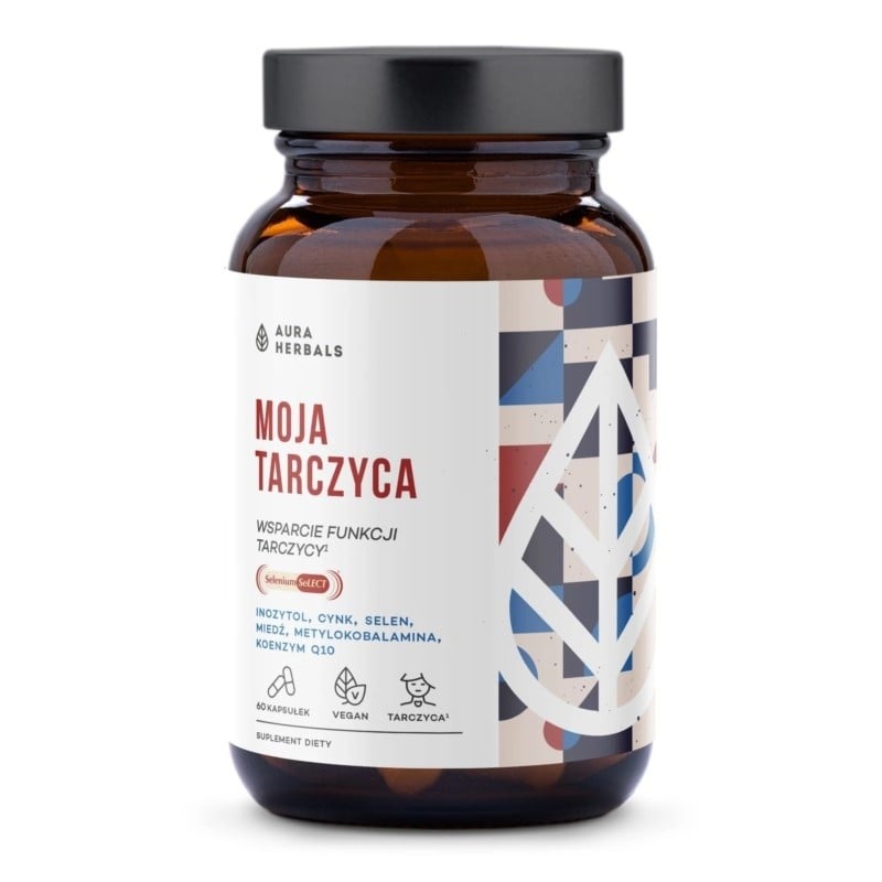 Aura Herbals Moja štítna žľaza – podpora funkcie štítnej žľazy 60 kapsúl