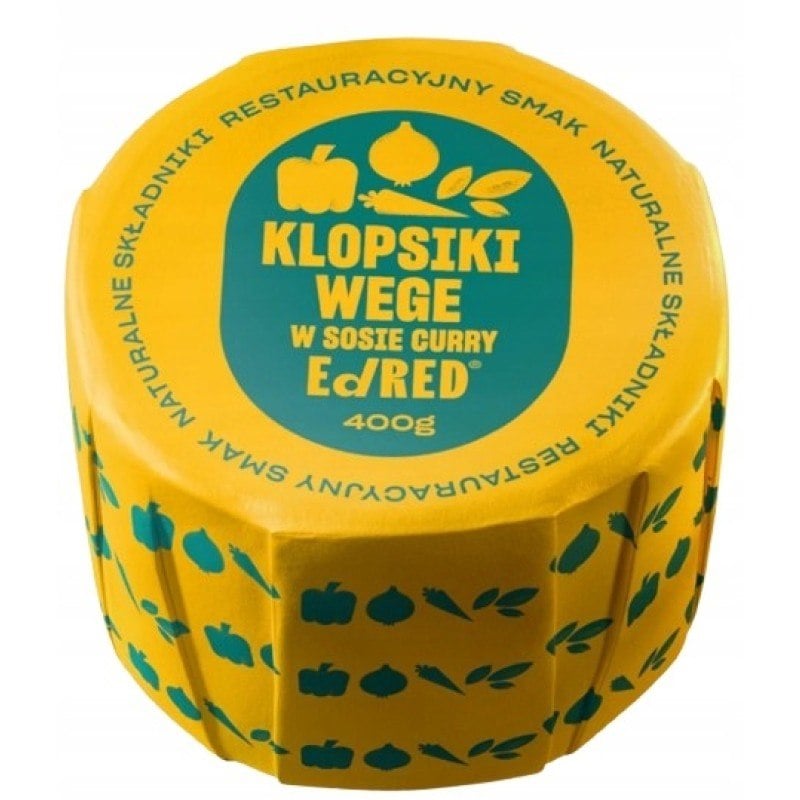 EdRED Vege fašírky v kari omáčke 400 g