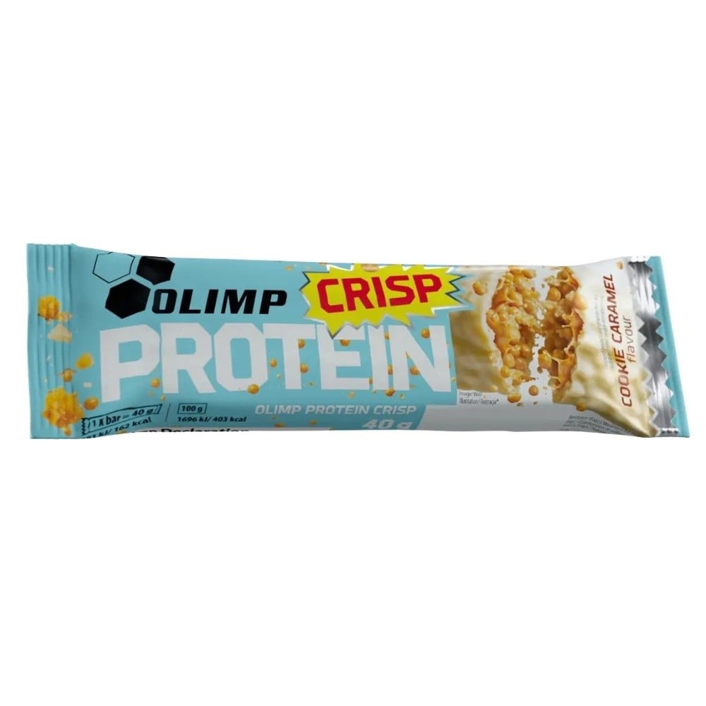 Olimp Protein Crisp Bar sušenka a karamel 40 g