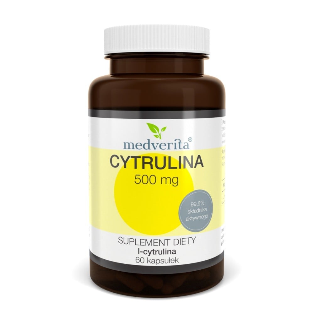 Medverita citrulín 500 mg 60 kapsúl