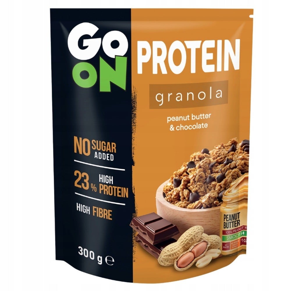 Sante Go On proteínová granola Peanut Butter s čokoládou 300 g