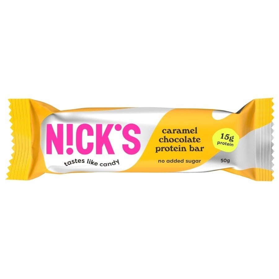 Nick's Caramel Chocolate Protein Bar 50 g