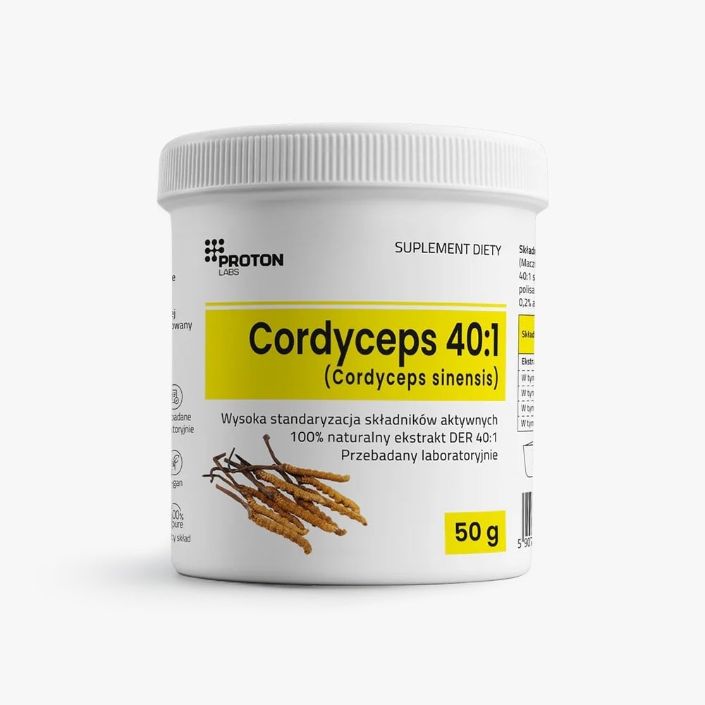 Proton Labs Cordyceps prášok 50 g