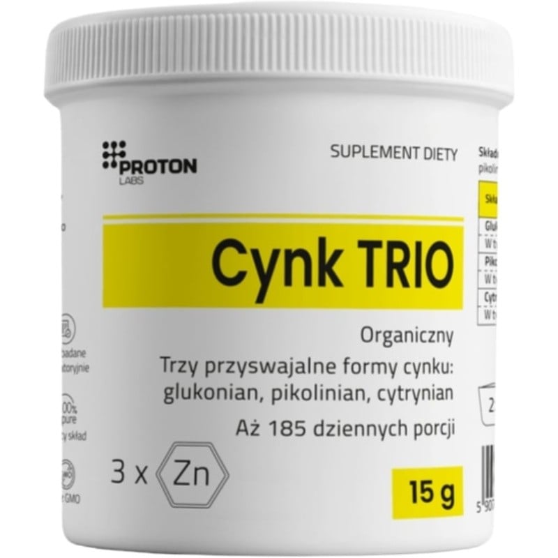Proton Labs Zinok Trio prášok 15 g
