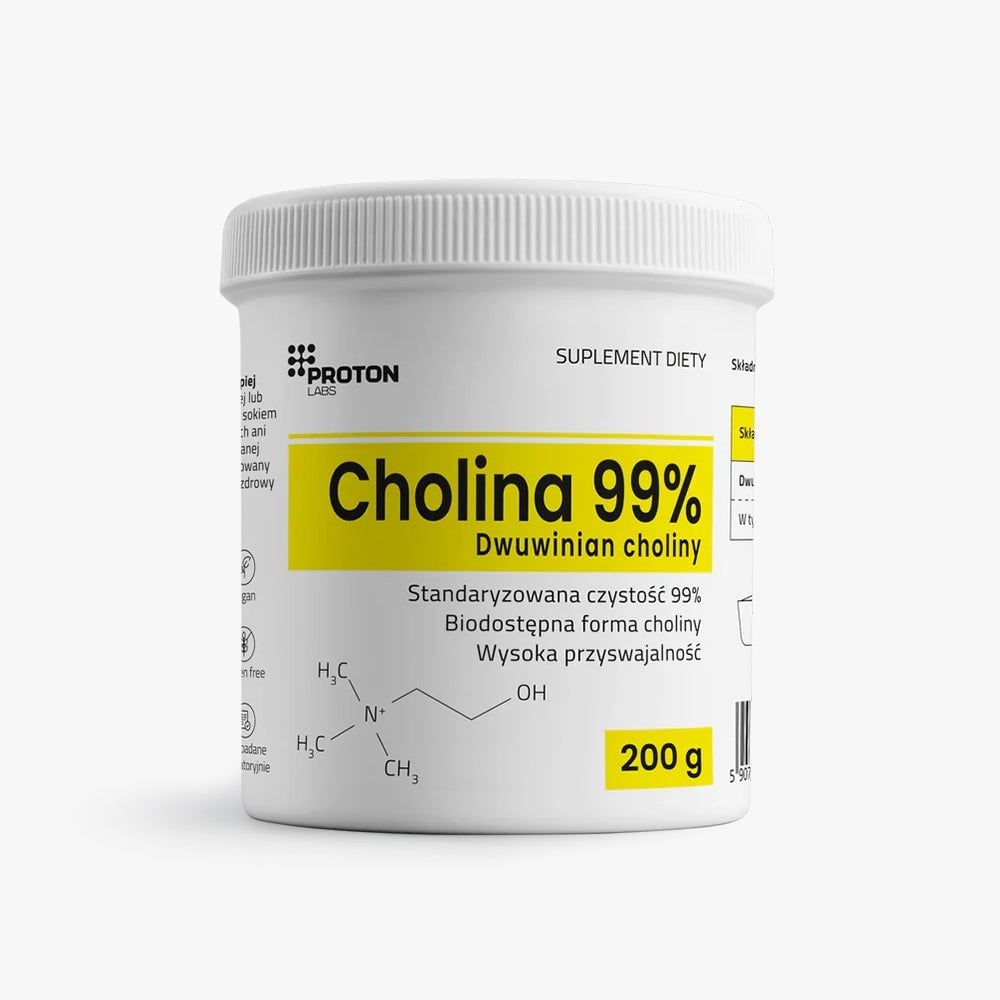 Proton Labs Cholin 99% cholin bitartrát prášek 200 g