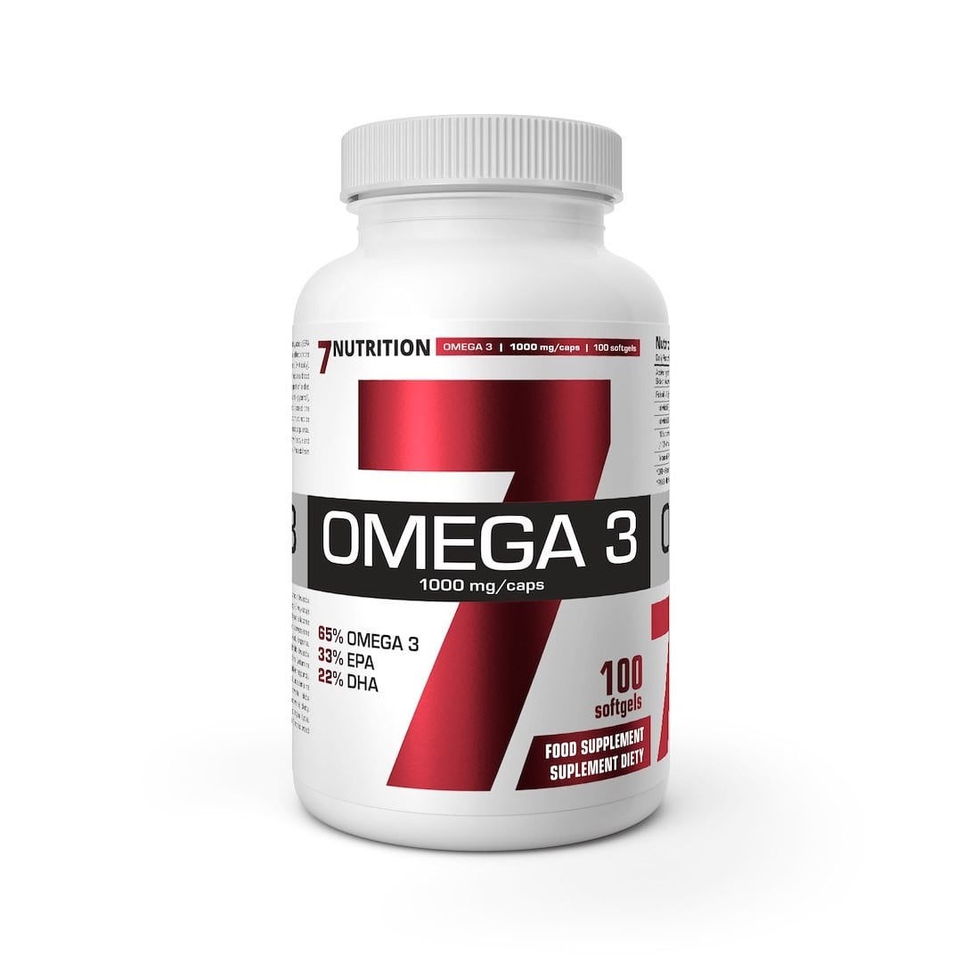 7Nutrition Omega-3 65 % 1000 mg 100 mäkkých kapsúl