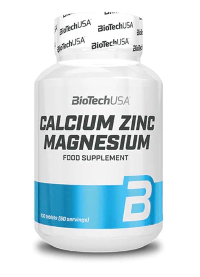 BioTechUSA Calcium Zinc Magnesium 100 tabliet