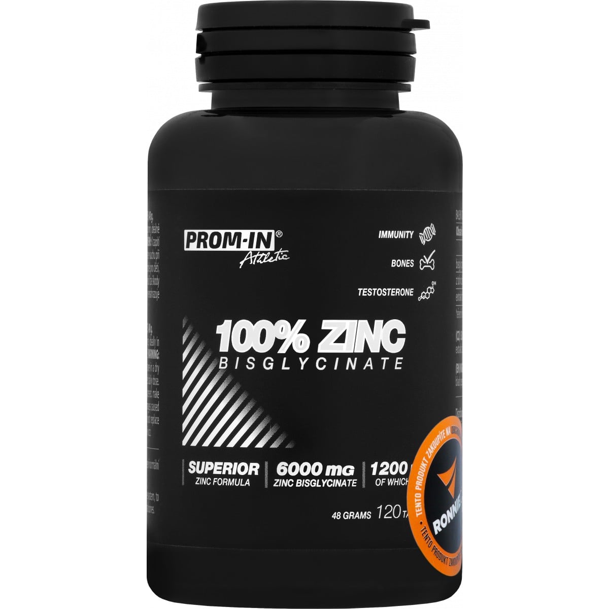 PROM-IN Zinek • 100 % Zinc Bisglycinate 120 tabliet