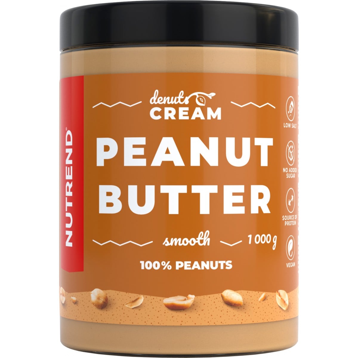 Nutrend DeNuts Cream Peanut Butter 1000 g