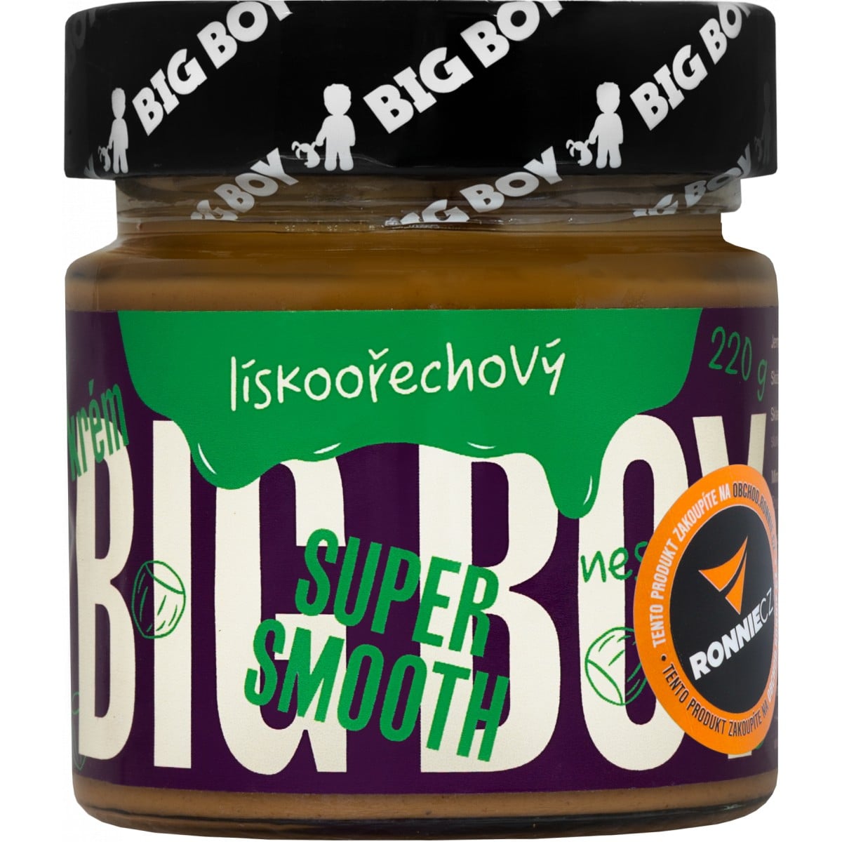 Big Boy Lieskovoorieškový krém Super Smooth 220 g
