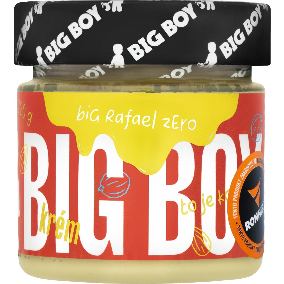 Big Boy Mandlový krém Big Rafael Zero 220 g