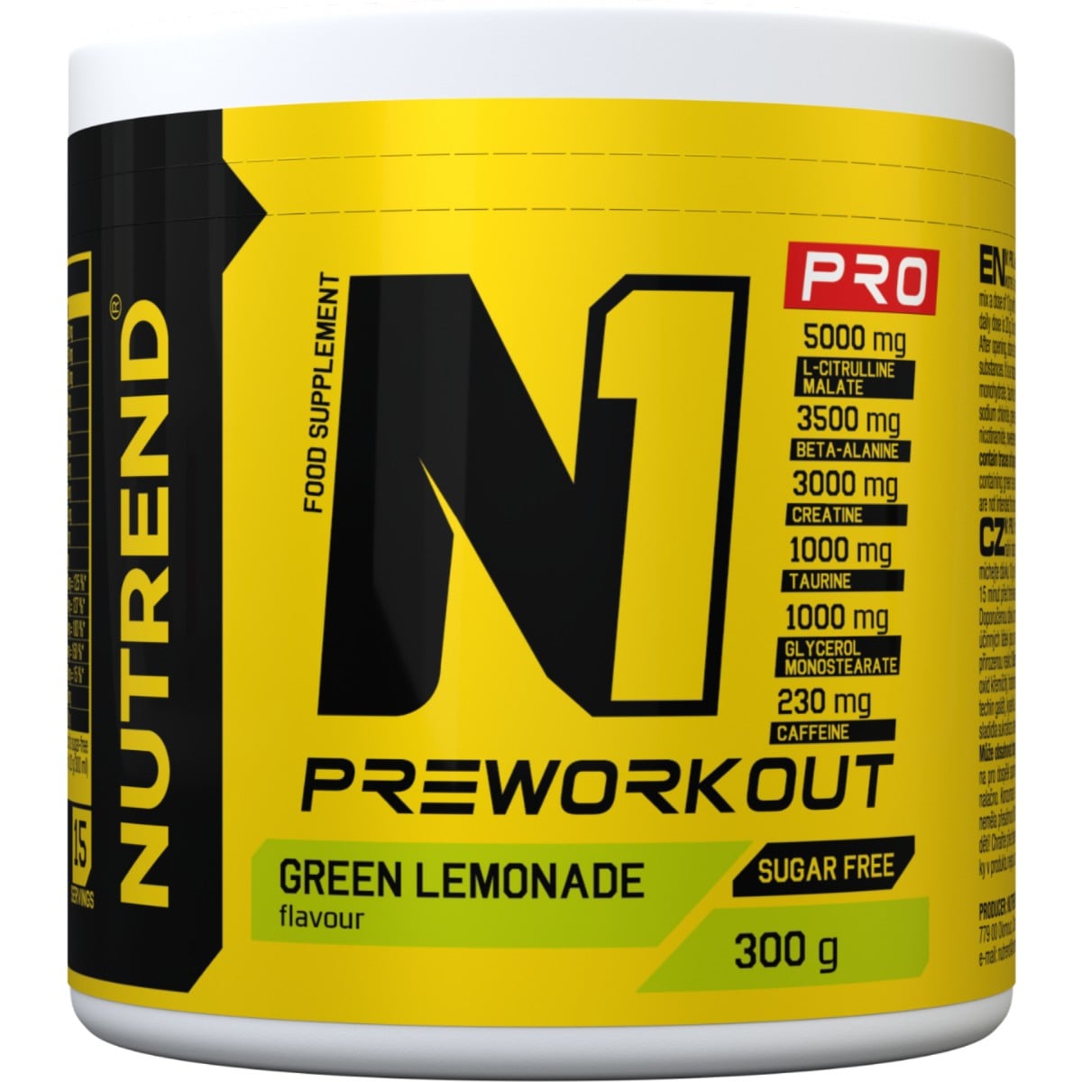 Nutrend N1 Pro Pre-Workout 300 g