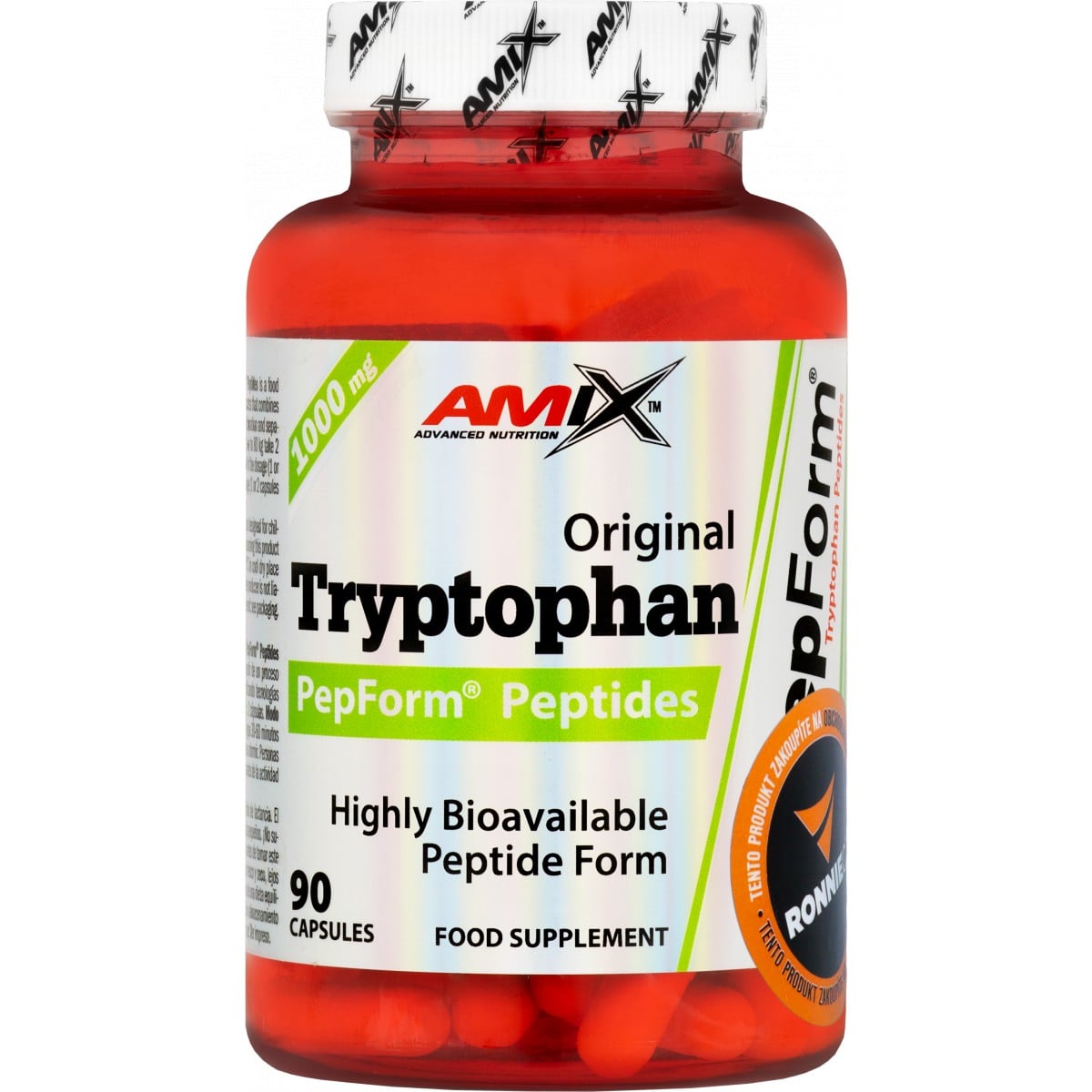 Amix Tryptophan PepForm Peptides 90 cps