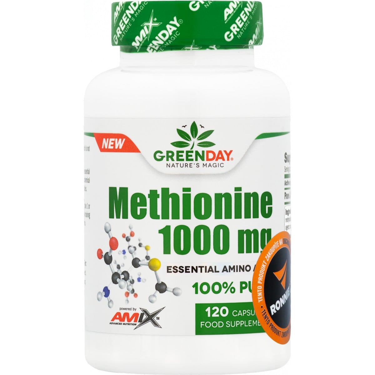 Amix Methionine 1000 mg 120 kapsúl