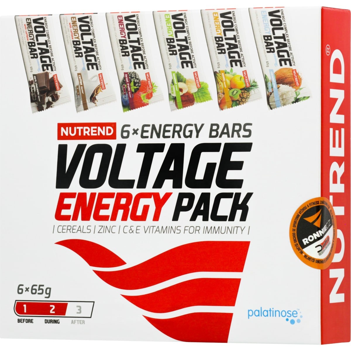 Nutrend Voltage Energy Bar 6x 65 g