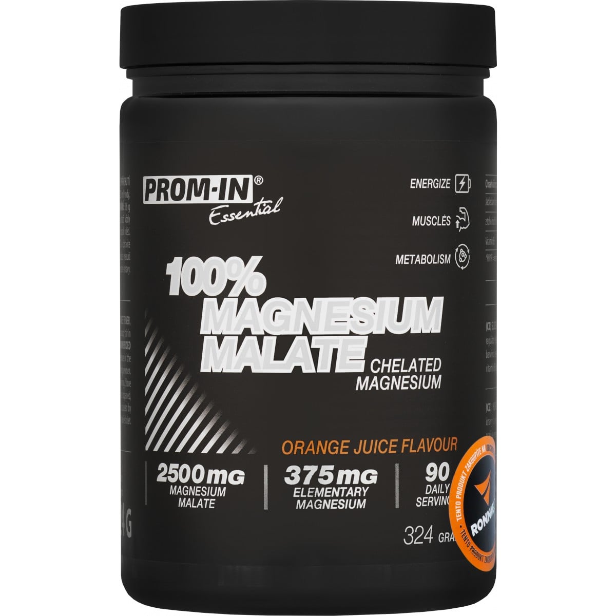 PROM-IN Hořčík 100 % Magnesium Malate 324 g