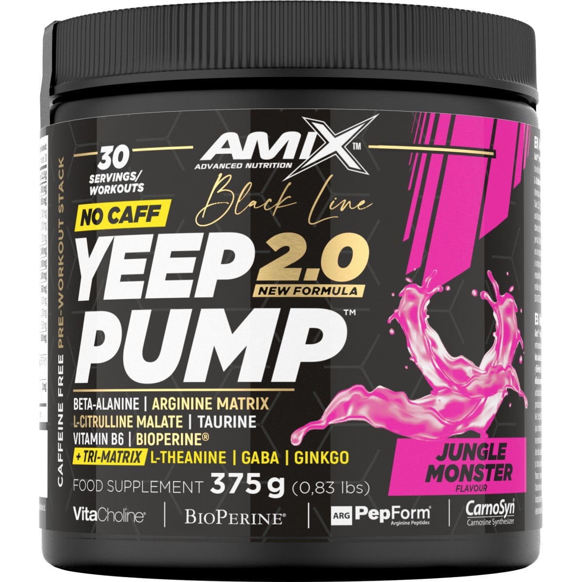 Amix Yeep Pump 2.0 No Caff 375 g