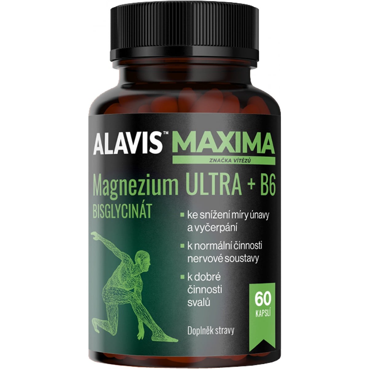 Alavis Maxima Magnezium Ultra + B6 60 cps