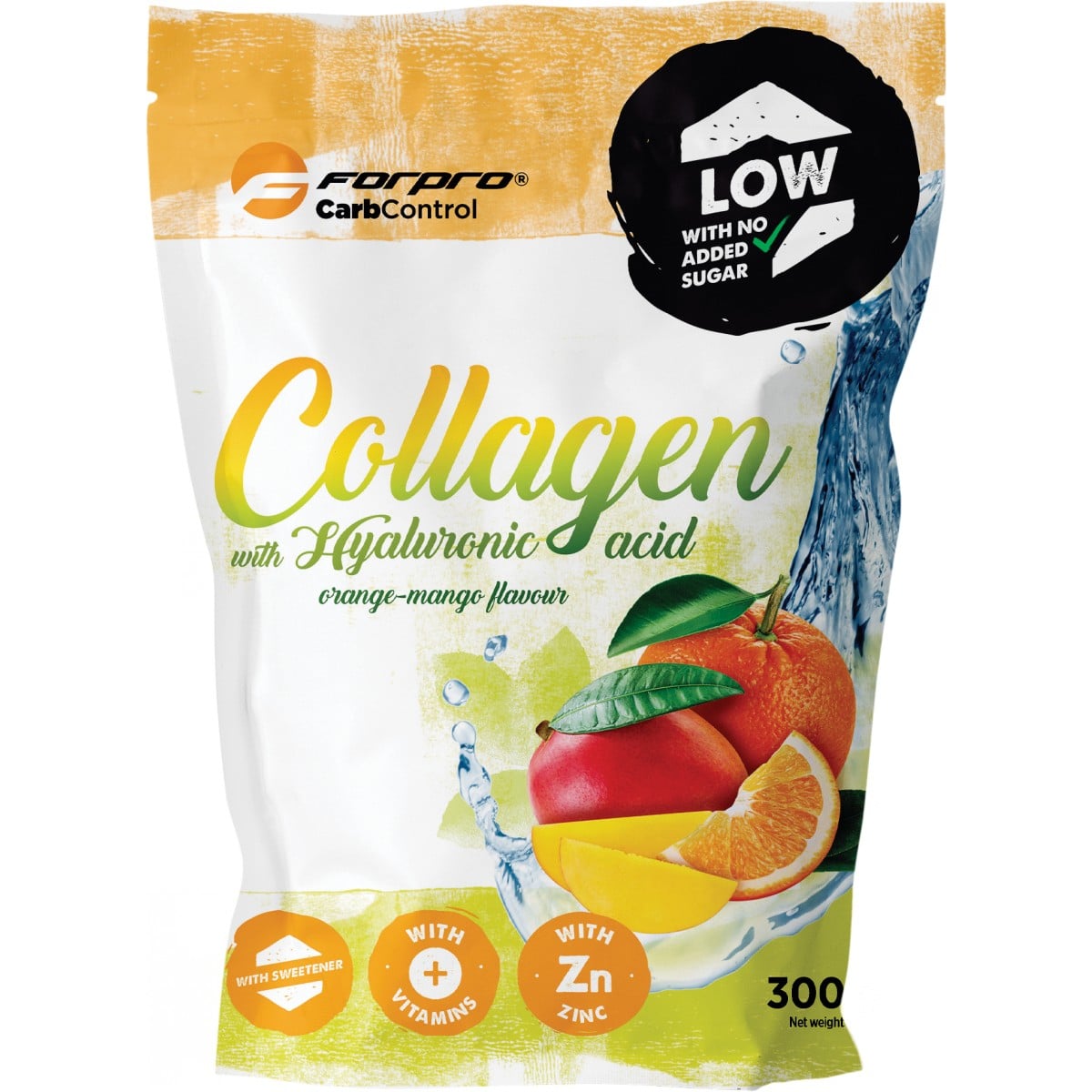 Kolagen s kyselinou hyaluronovou ForPro® 300 g