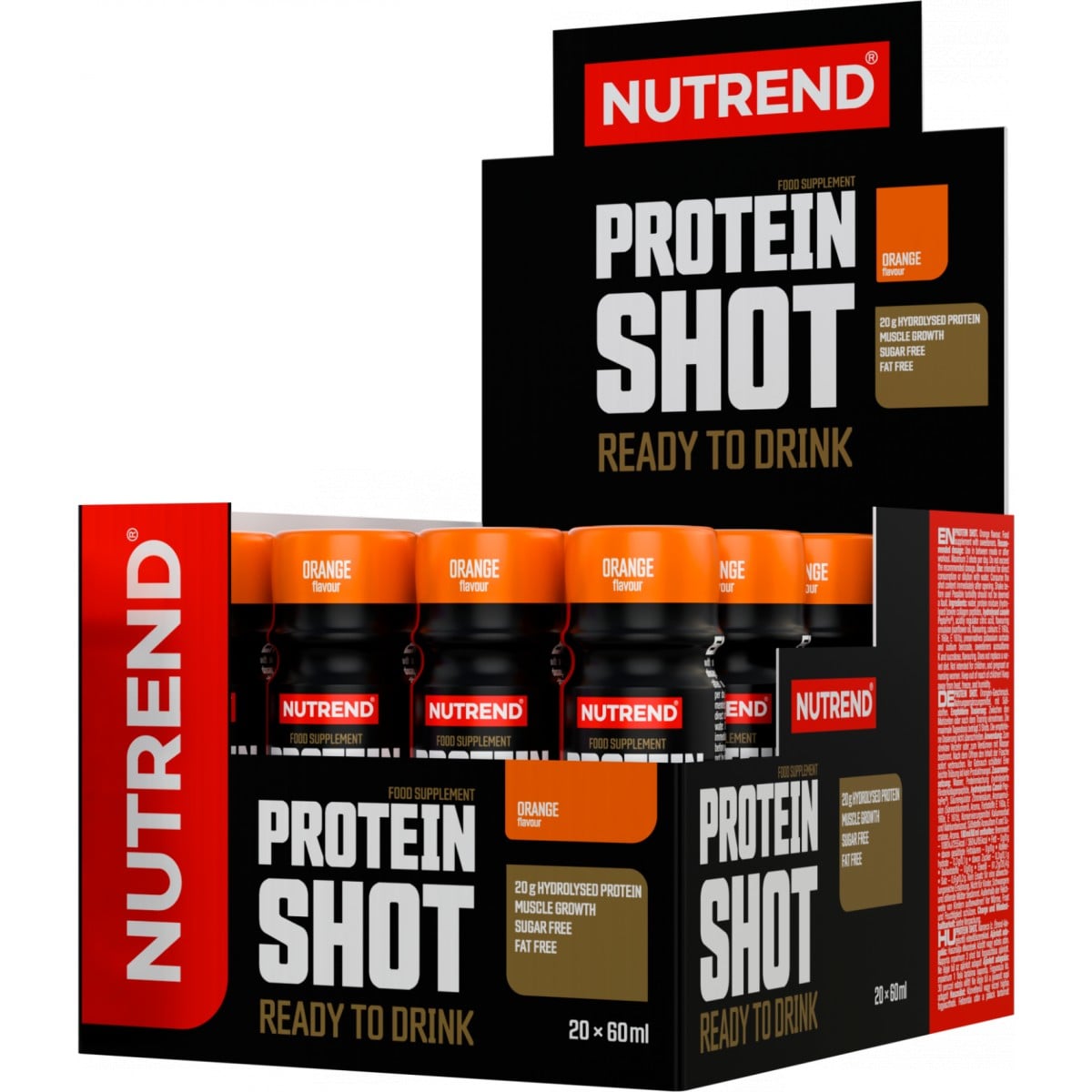 Nutrend Protein Shot 20x 60 ml