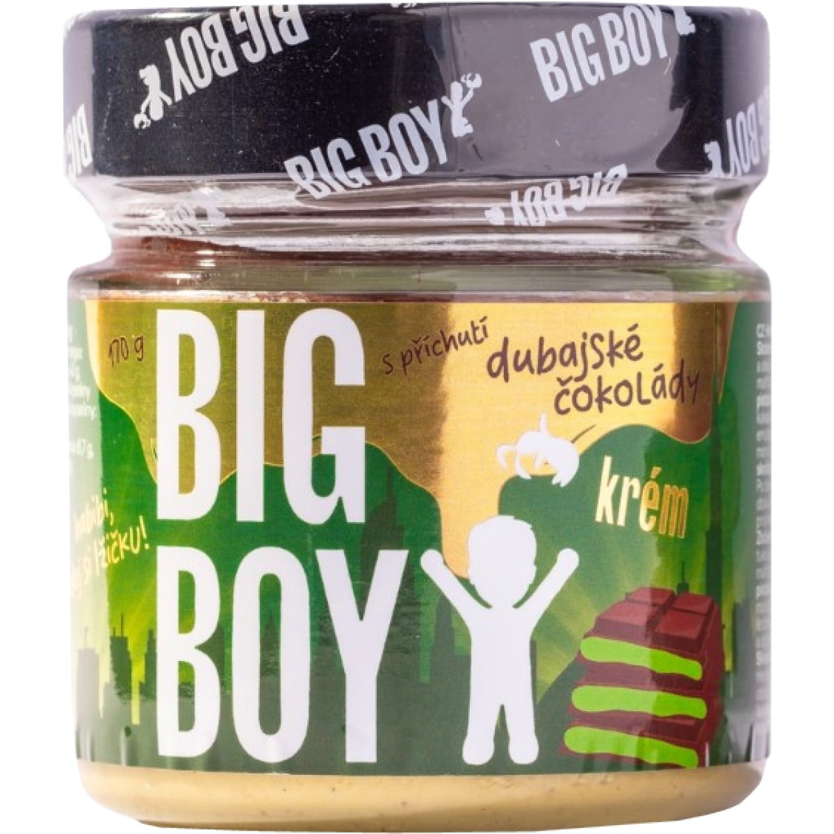 Big Boy Pistáciový krém s príchuťou dubajskej čokolády 170 g