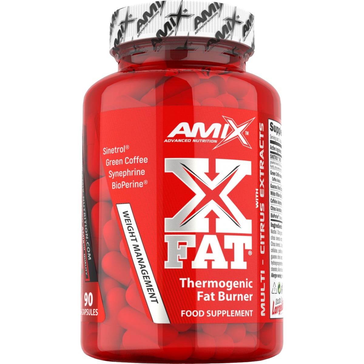 Amix XFat Thermogenic Fat Burner 90 cps