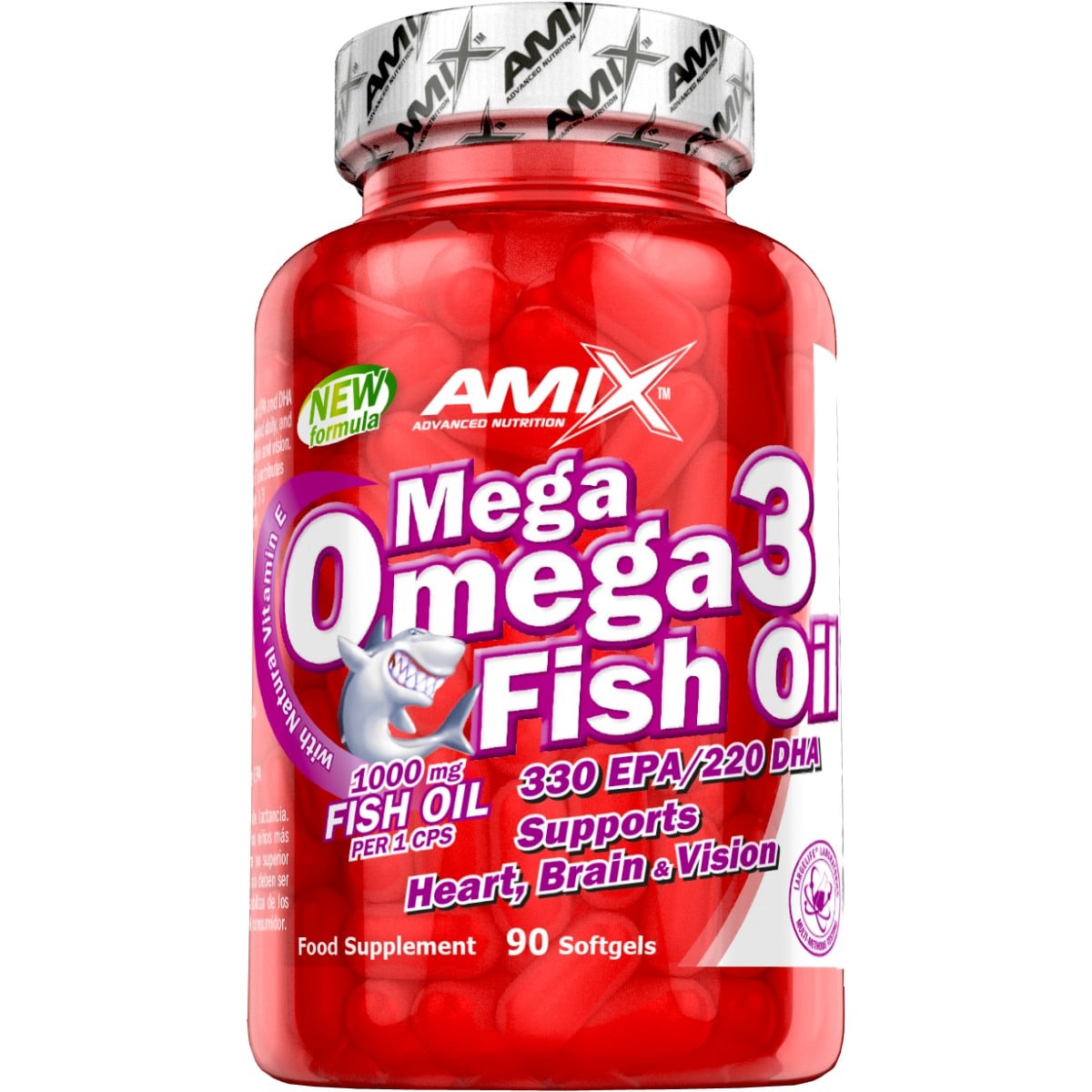 Amix Mega Omega3 Fish Oil 90 kapsúl