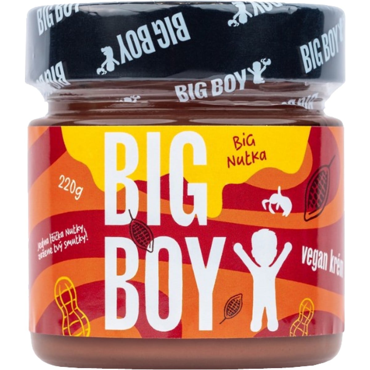 Big Boy Arašidový krém Big Nutka 220 g