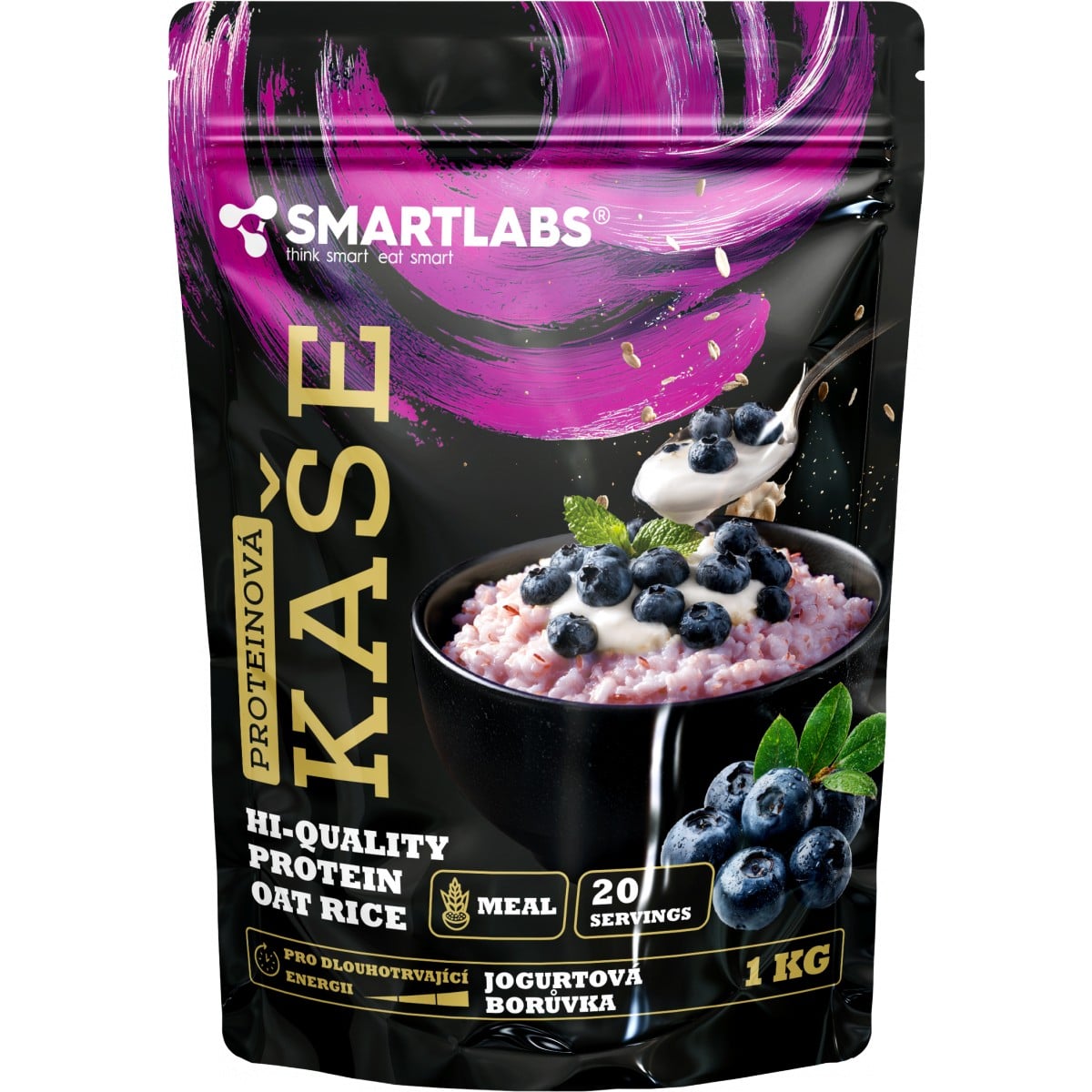 Smartlabs Proteinová rýžovo-ovesná kaše 1000 g