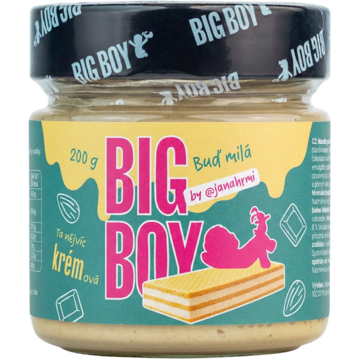 Big Boy Mandlový krém Buď milá 200 g
