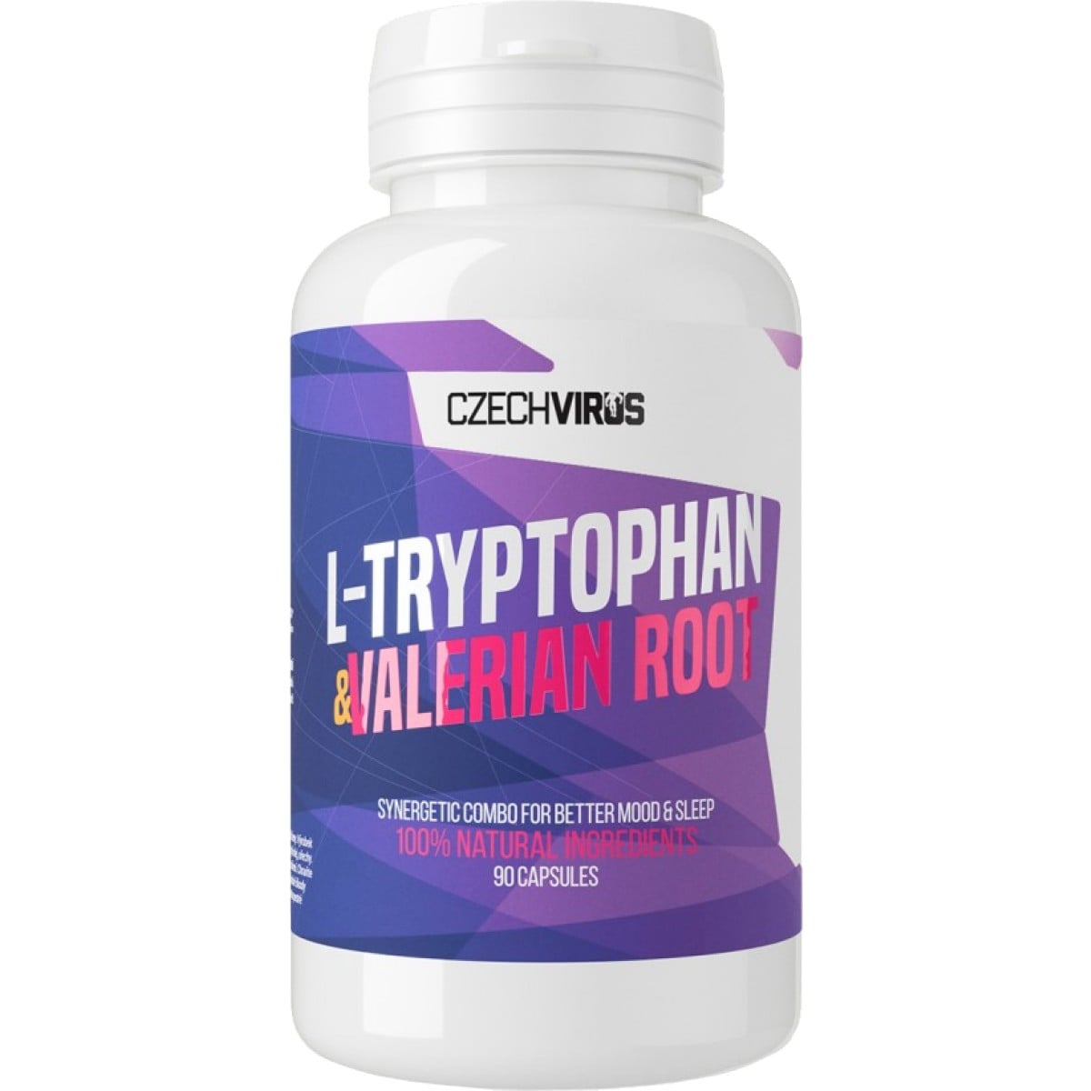 Czech Virus L-Tryptophan & Valerian Root 90 kapsúl