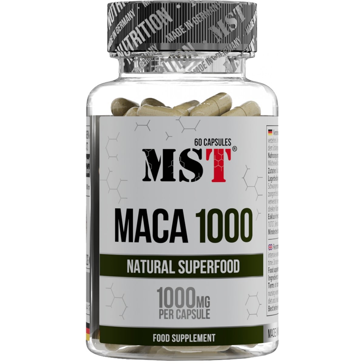 MST Nutrition Maca 1000 120 kapsúl