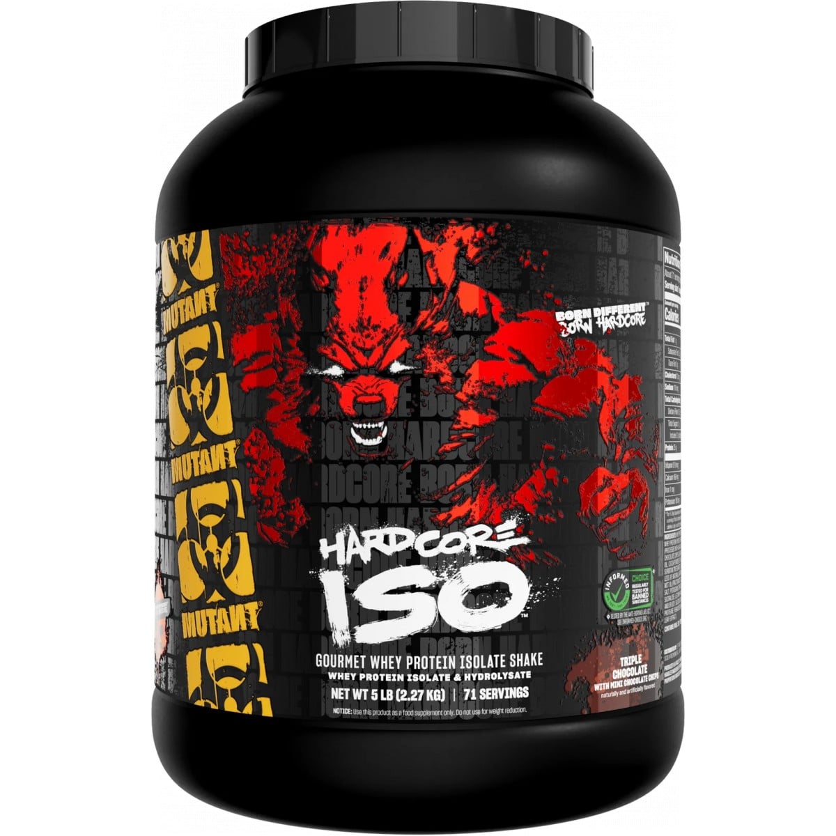Mutant Hardcore Iso Gourmet Whey Protein 2270 g