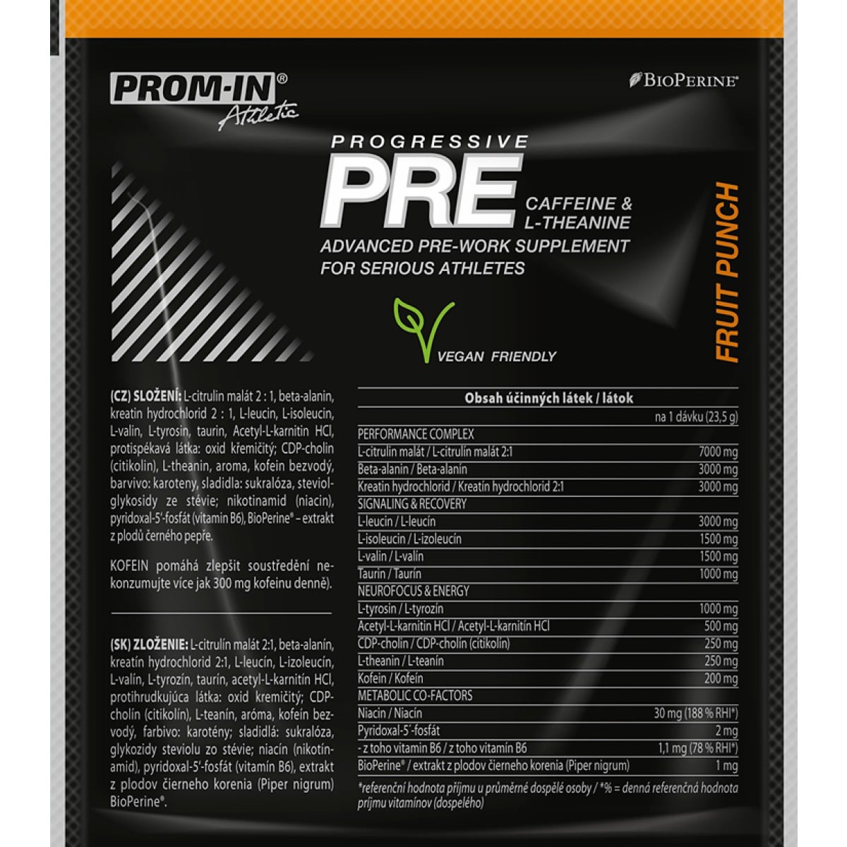 PROM-IN Progressive PRE 2.0 (sáčky) 23,5 g