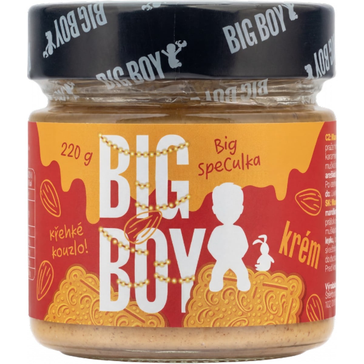 Big Boy Mandlový krém Big Speculka 220 g