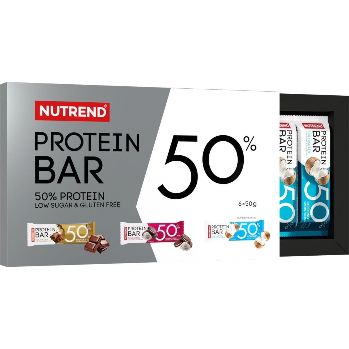 Nutrend Protein Bar 50 6x 50 g