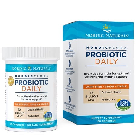 Nordic Naturals Probiotic Daily Nordic Flora 60 kapsúl